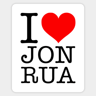 I ❤ Jon Rua Sticker